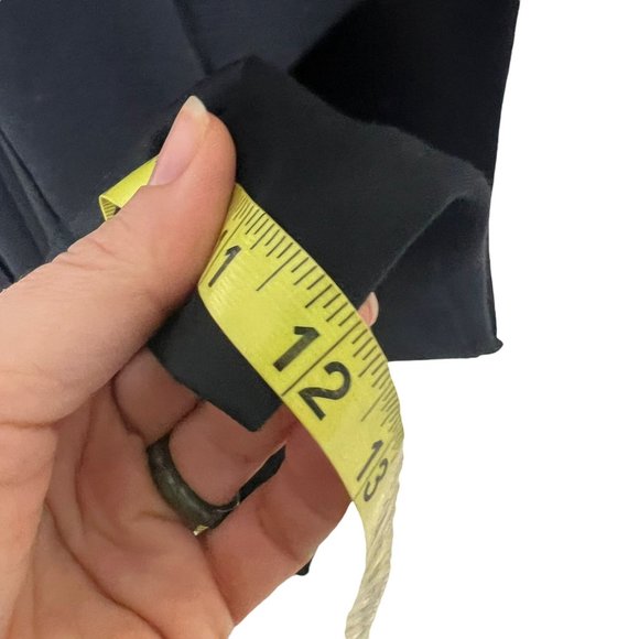 Spanx Black High Rise Wide Leg Short Length Altered Pull On Pants 1X - Picture 11 of 14